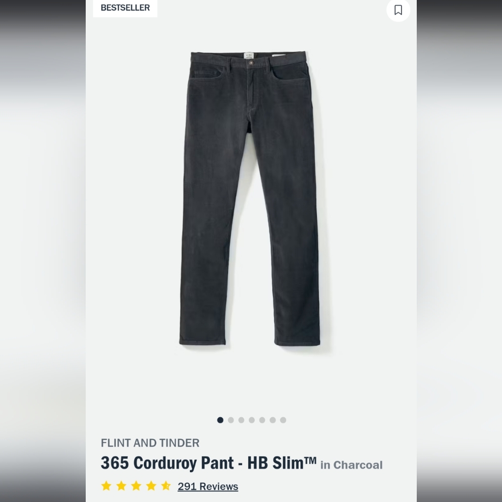 Flint and Tinder Corduroy Pants